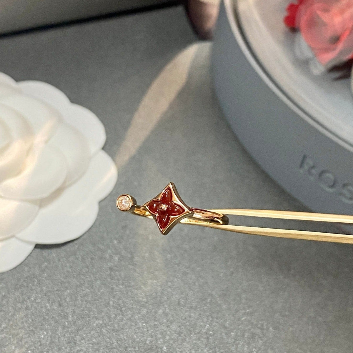[Royal Jewellery]STAR 1 DIAMOND OPEN RING