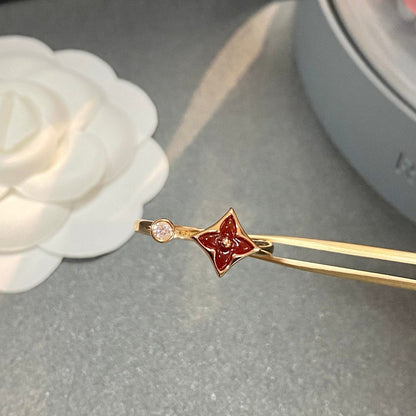 [Royal Jewellery]STAR 1 DIAMOND OPEN RING