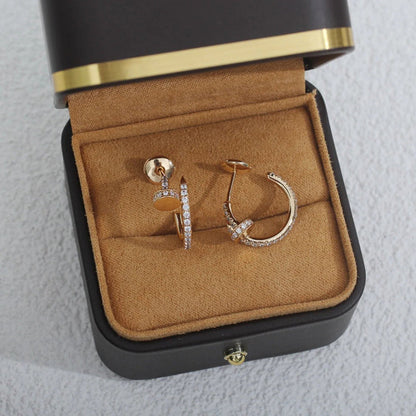 [Royal] JUSTE FULL DIAMOND SMALL EARRINGS