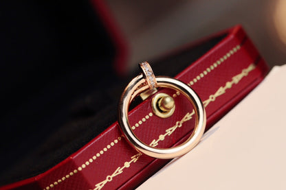 [Royal Jewellery]JUSTE RING 2.65MM PINK GOLD DIAMOND