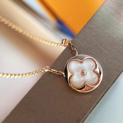 [Royal Jewellery]SUN MOP GOLD 1 DIAMOND NECKLACE