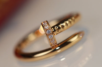 [Royal Jewellery]JUSTE RING 2.65MM GOLD DIAMOND