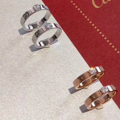 [Royal Jewellery]LOVE RING 3.6MM 1 BIG DIAMOND