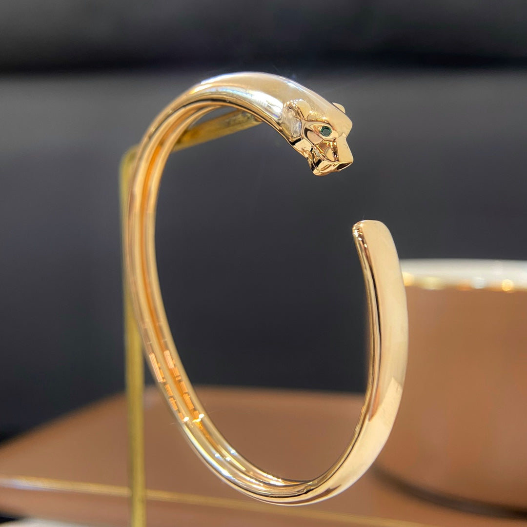 [Royal Jewellery]PANTHERE GOLD OPEN BRACELET