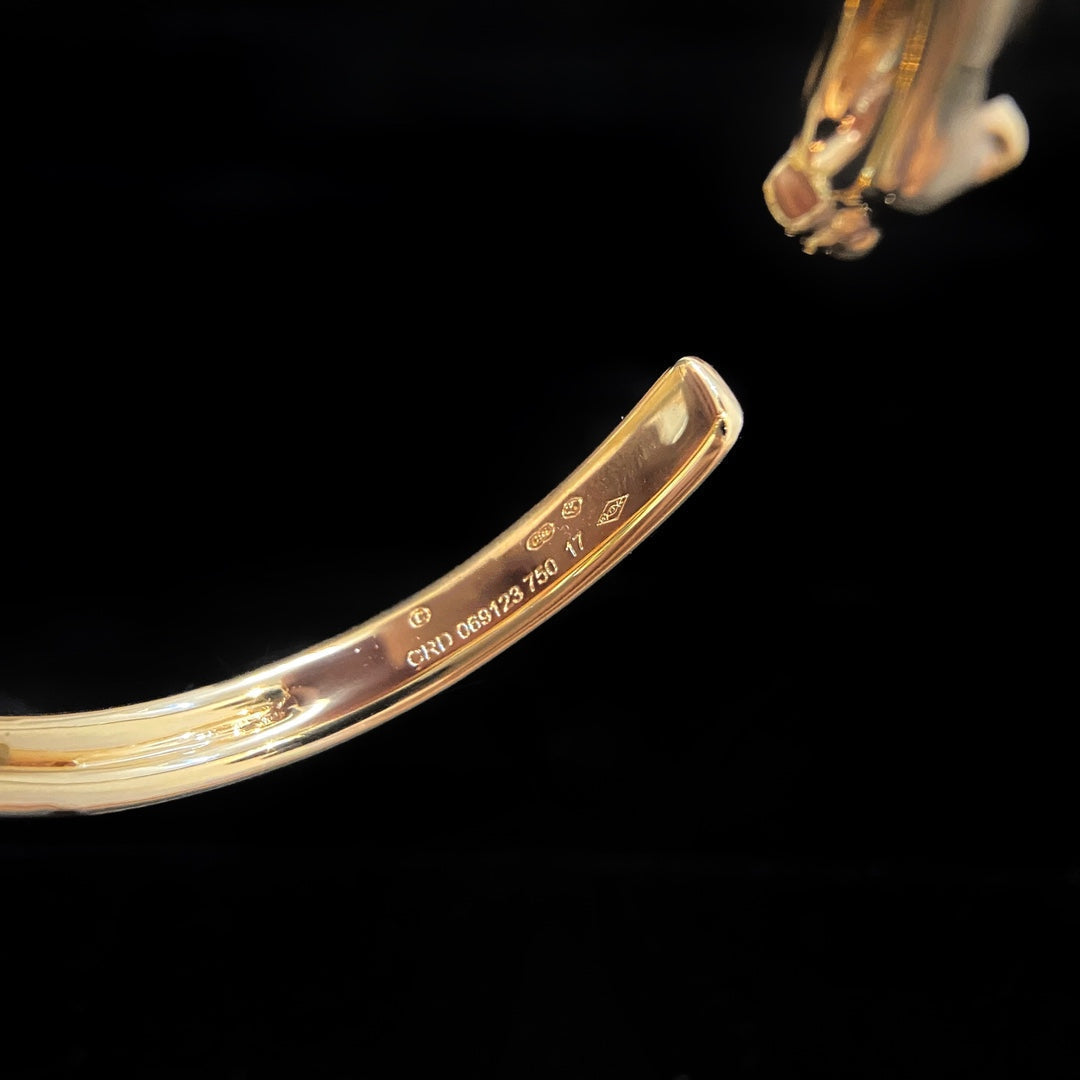 [Royal Jewellery]PANTHERE GOLD OPEN BRACELET