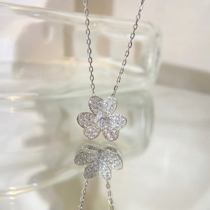 [Royal Jewellery]FLOWER DIAMOND NECKLACE