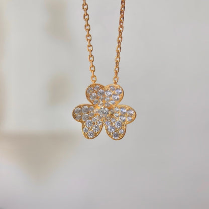 [Royal Jewellery]FLOWER DIAMOND NECKLACE