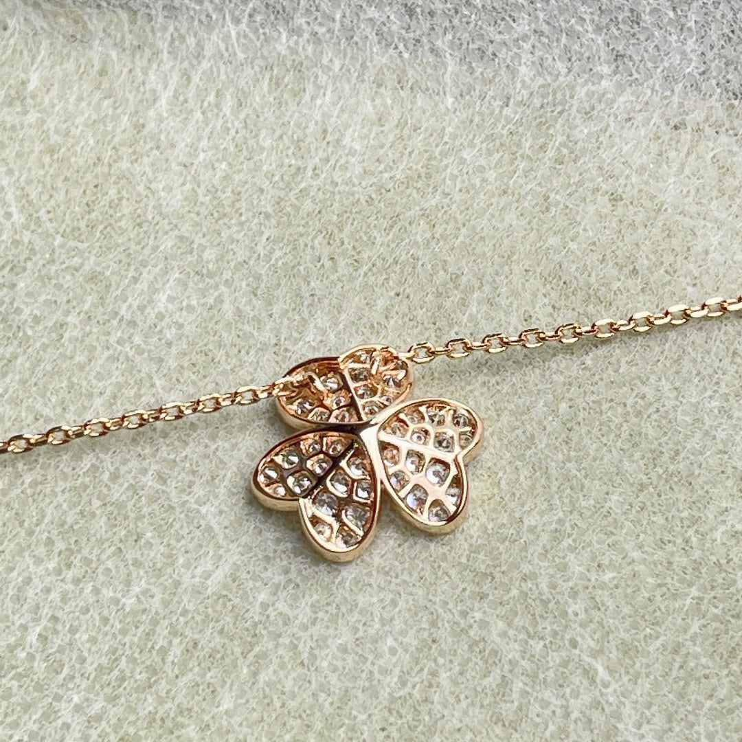 [Royal Jewellery]FLOWER DIAMOND NECKLACE