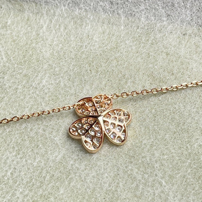 [Royal Jewellery]FLOWER DIAMOND NECKLACE