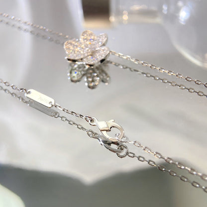 [Royal Jewellery]FLOWER DIAMOND NECKLACE