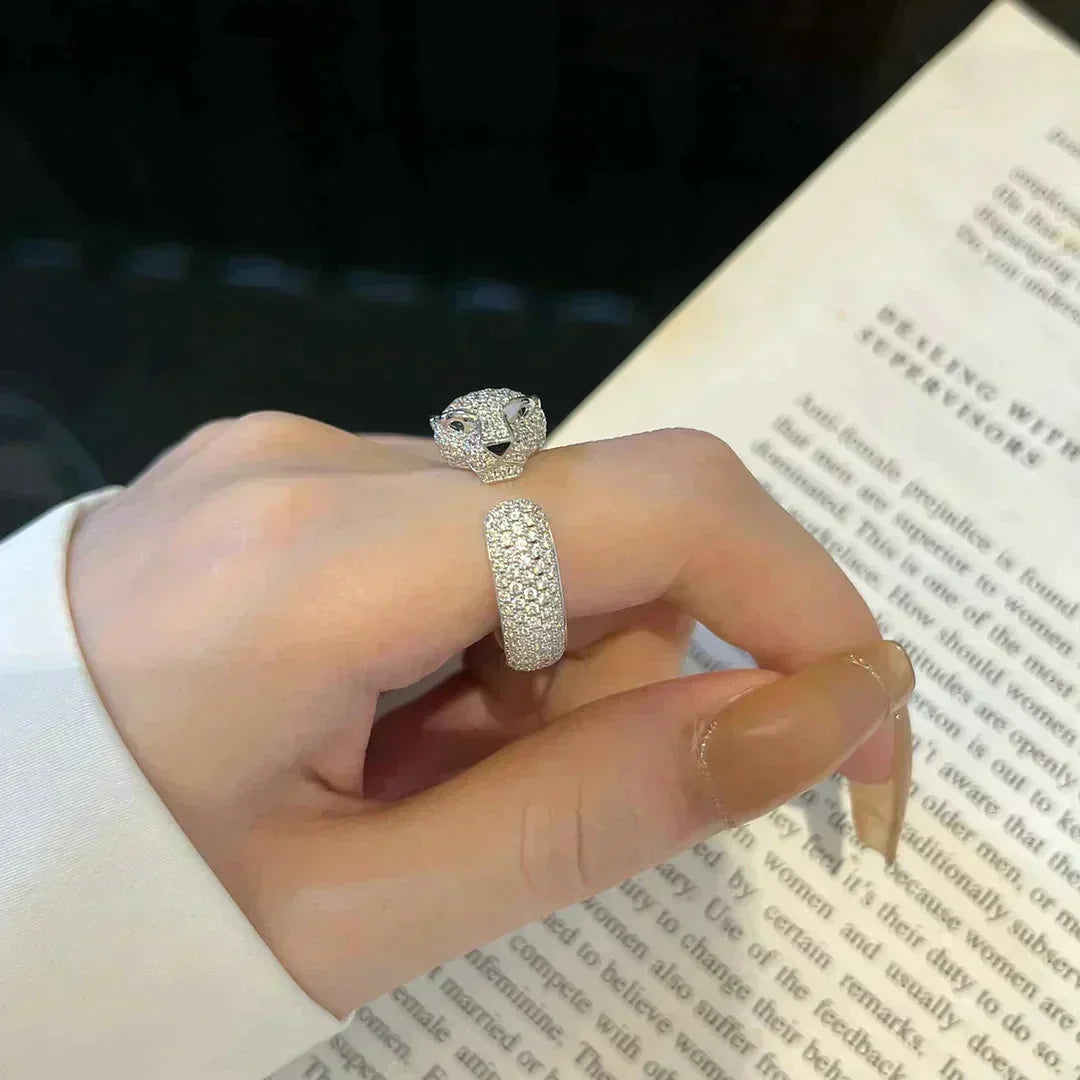 [Royal Jewellery]PANTHERE 5.5MM ALL DIAMOND RING