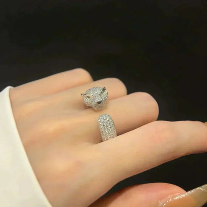 [Royal Jewellery]PANTHERE 5.5MM ALL DIAMOND RING