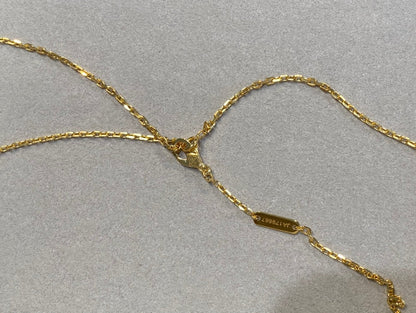 [Royal Jewellery]CLOVER 25MM NECKLACE GOLD CARNELIAN
