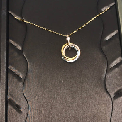 [Royal] TRINITY  NECKLACE 1 DIAMOND