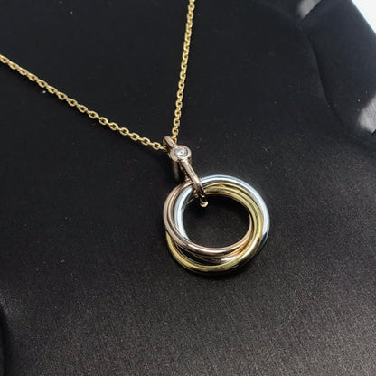 [Royal] TRINITY  NECKLACE 1 DIAMOND