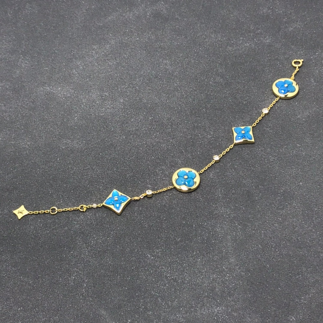[Royal Jewellery]STAR AND SUN TURQUOISE 4 MOTIFS 3 DIAMONDS