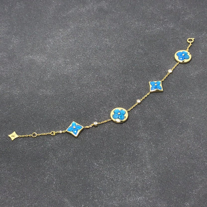 [Royal Jewellery]STAR AND SUN TURQUOISE 4 MOTIFS 3 DIAMONDS