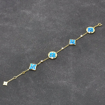 [Royal Jewellery]STAR AND SUN TURQUOISE 4 MOTIFS 3 DIAMONDS