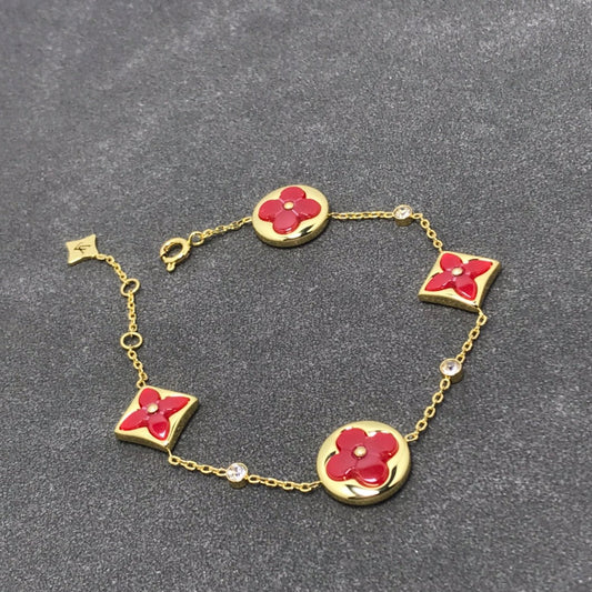 [Royal Jewellery]STAR AND SUN CARNELIAN 4 MOTIFS 3 DIAMONDS