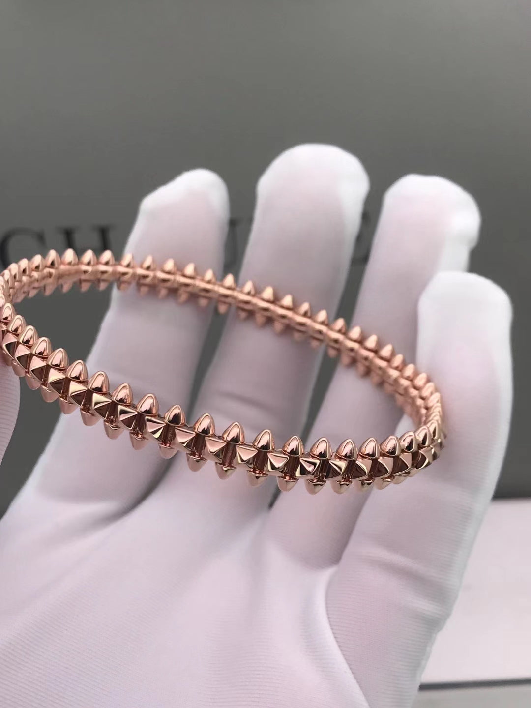 [Royal Jewellery]CLASH PINK GOLD BRACELET