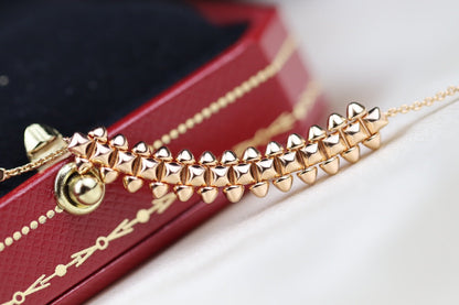 [Royal Jewellery]CLASH PINK GOLD NECKLACE