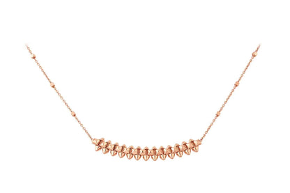 [Royal Jewellery]CLASH PINK GOLD NECKLACE