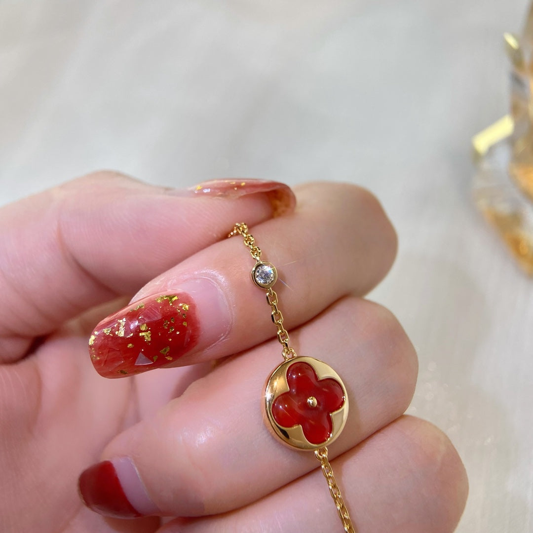 [Royal Jewellery]SUN PEDANT CARNELIAN BRACELET