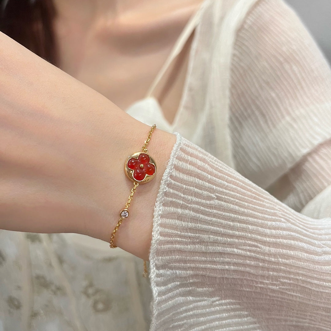 [Royal Jewellery]SUN PEDANT CARNELIAN BRACELET