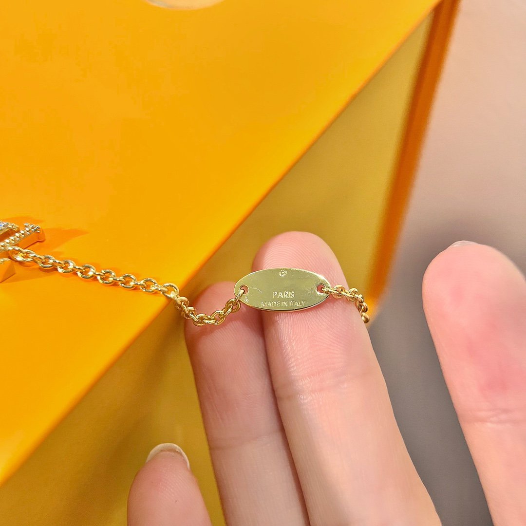 [Royal Jewellery]LOGO STAR MOTIF GOLD BRACELET