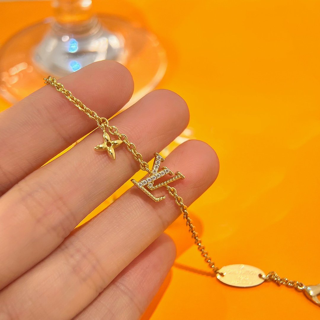 [Royal Jewellery]LOGO STAR MOTIF GOLD BRACELET