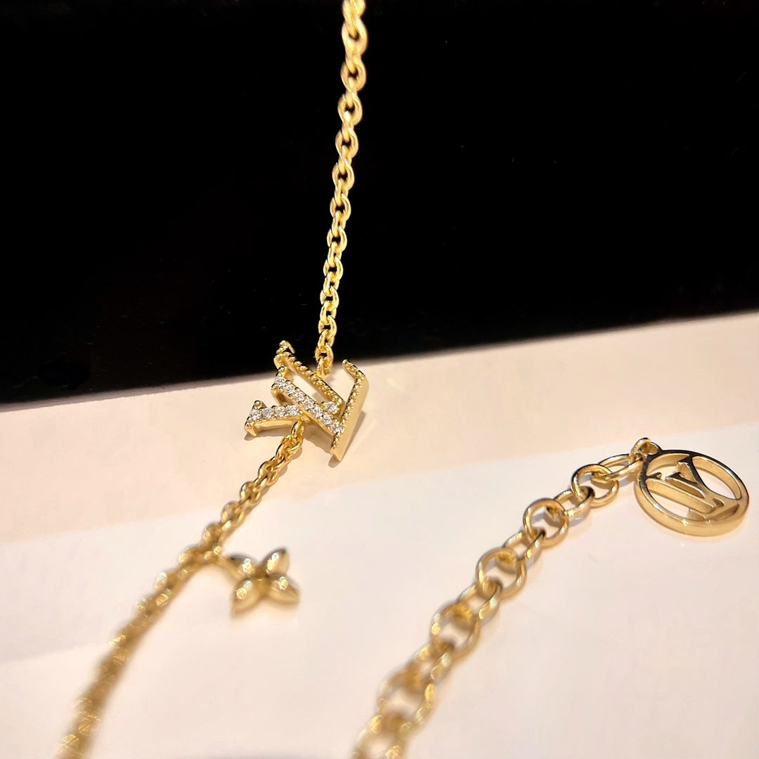 [Royal Jewellery]LOGO STAR MOTIF GOLD BRACELET