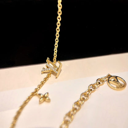 [Royal Jewellery]LOGO STAR MOTIF GOLD BRACELET