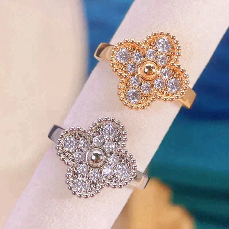 [Royal Jewellery]CLOVER DIAMOND RING