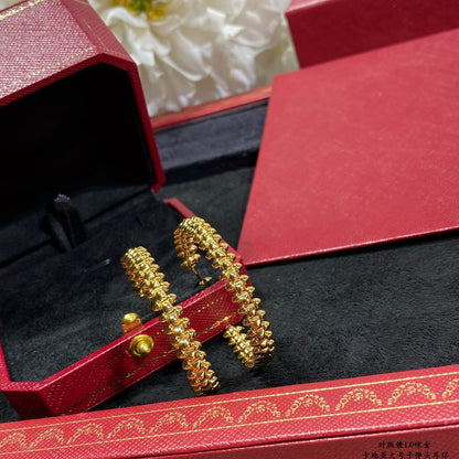 [Royal Jewellery]CLASH LARGE HOOP EARRINGS