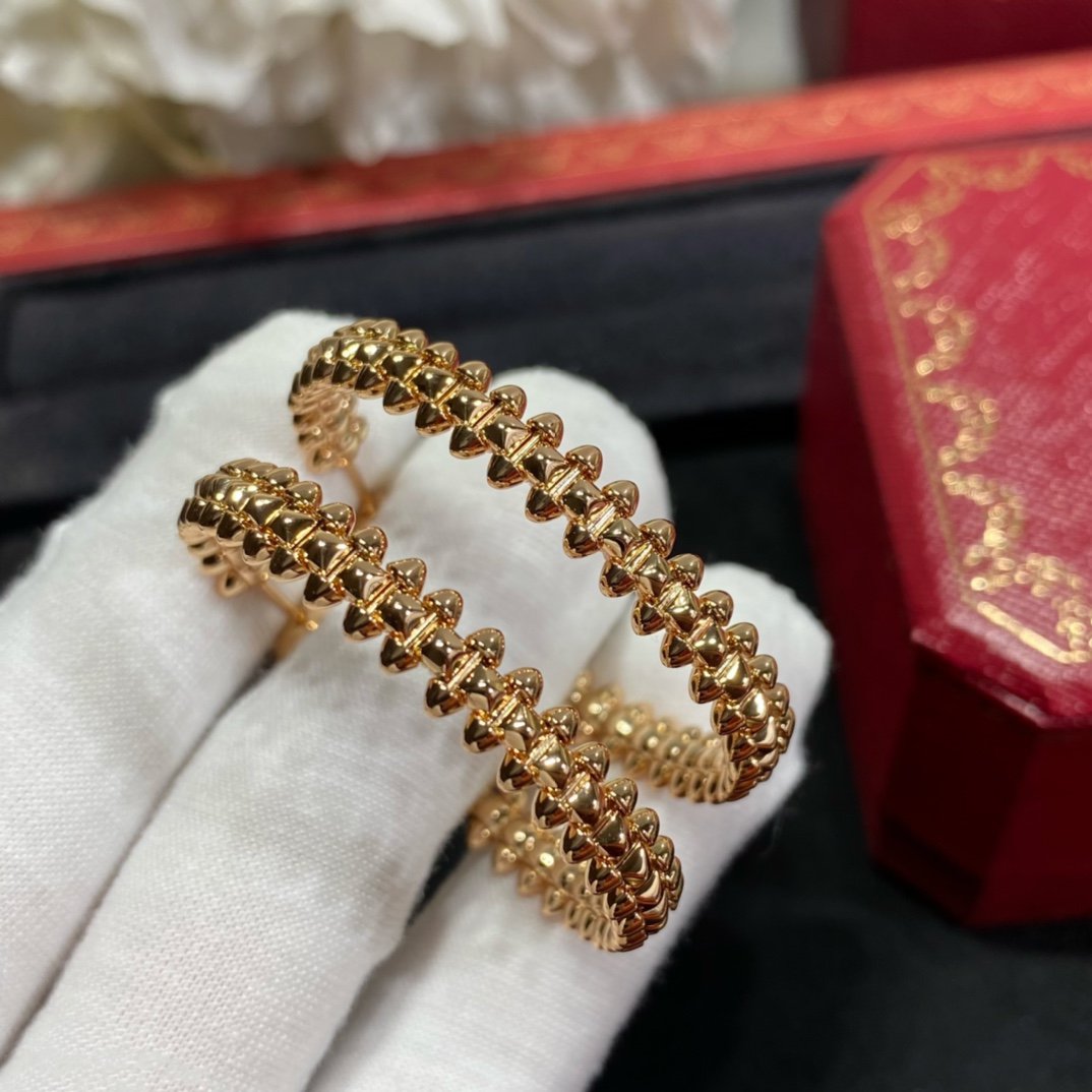 [Royal Jewellery]CLASH LARGE HOOP EARRINGS