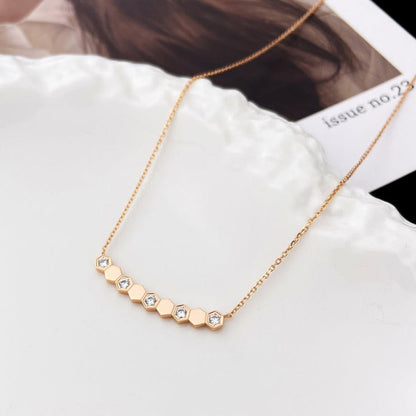 [Royal Jewellery]BEE MY LOVE DIAMOND NECKLACE