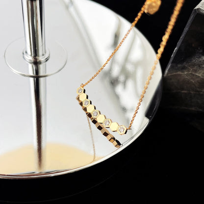 [Royal Jewellery]BEE MY LOVE DIAMOND NECKLACE