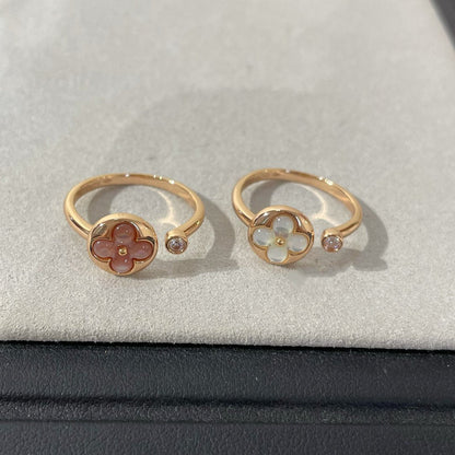 [Royal Jewellery]SUN 1 DIAMOND PINK MOP RING