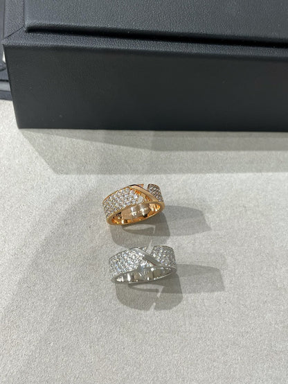 [Royal Jewellery]LIENS EVIDENCE  DIAMOND PAVED RING