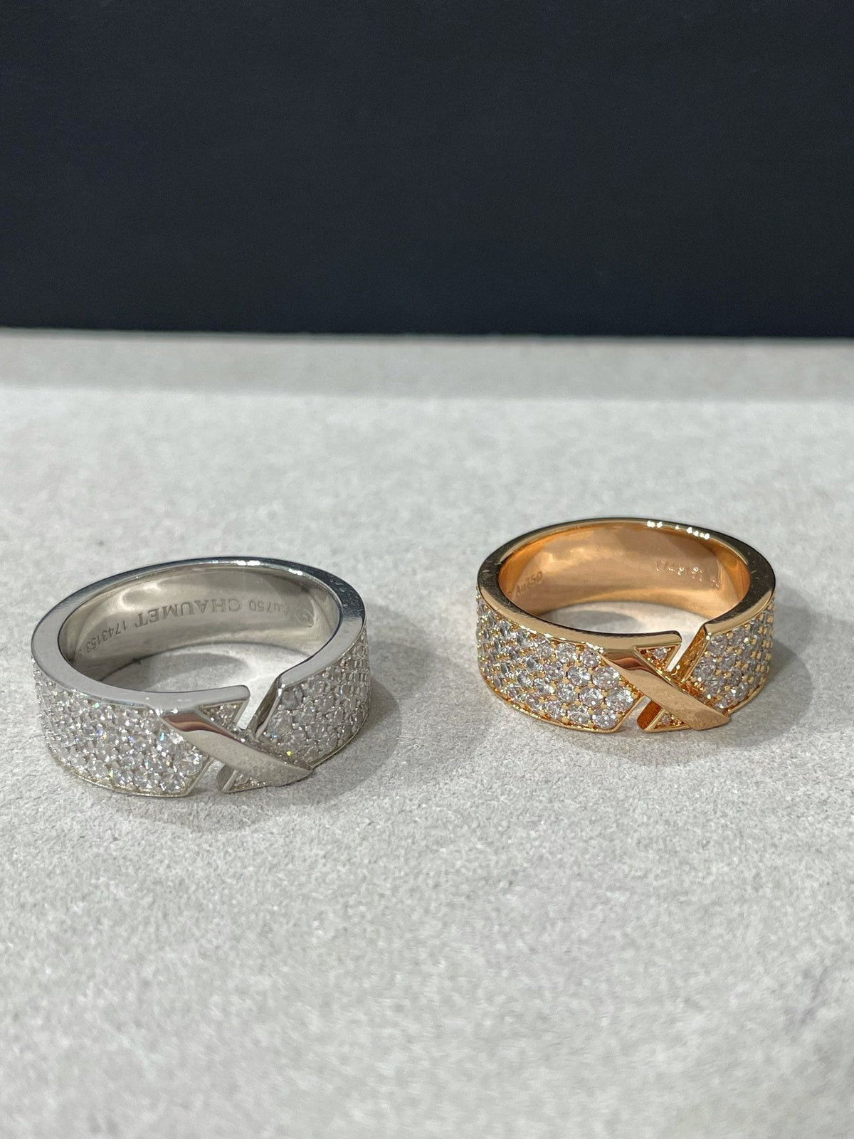 [Royal Jewellery]LIENS EVIDENCE  DIAMOND PAVED RING