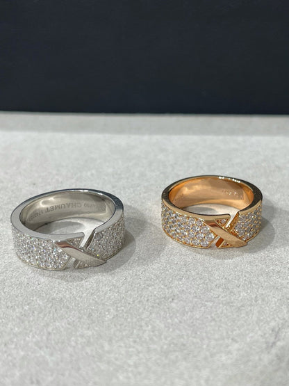 [Royal Jewellery]LIENS EVIDENCE  DIAMOND PAVED RING