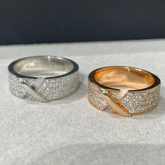 [Royal Jewellery]LIENS EVIDENCE  DIAMOND PAVED RING