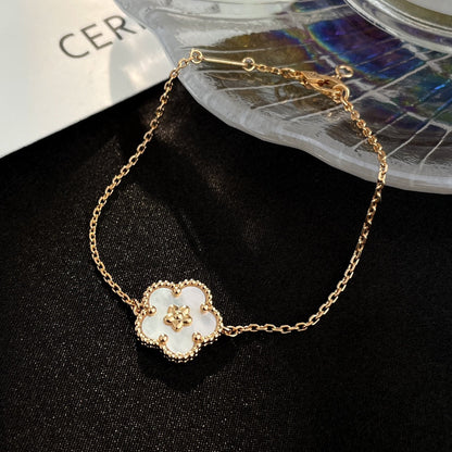 [Royal Jewellery]LUCKY SPRING ROSE GOLD MOP BRACELET