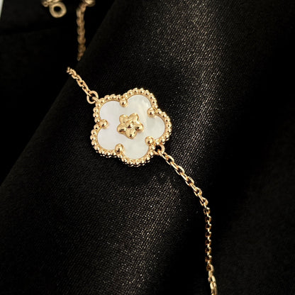 [Royal Jewellery]LUCKY SPRING ROSE GOLD MOP BRACELET