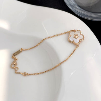 [Royal Jewellery]LUCKY SPRING ROSE GOLD MOP BRACELET