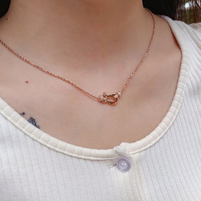 [Royal Jewellery]FORCE 10 PINK GOLD DIAMOND NECKLACE