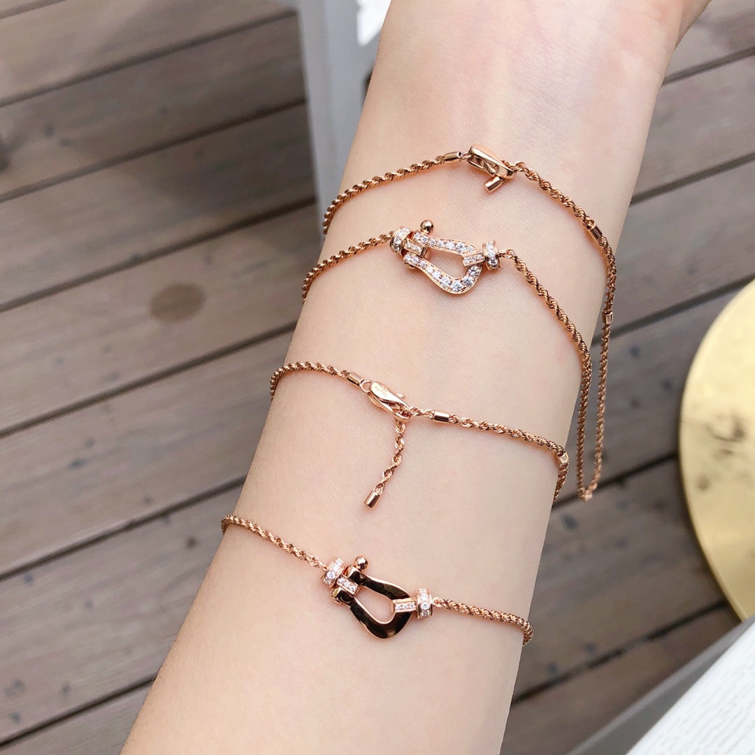 [Royal Jewellery]FORCE 10 PINK GOLD DIAMOND NECKLACE