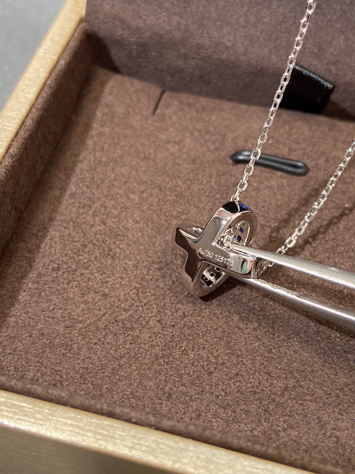 [Royal Jewellery]LIENS DIAMOND SILVER NECKLACE