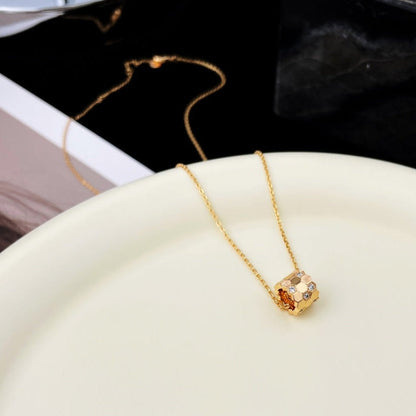 [Royal Jewellery]BEE MINI PEDANT DIAMOND NECKLACE