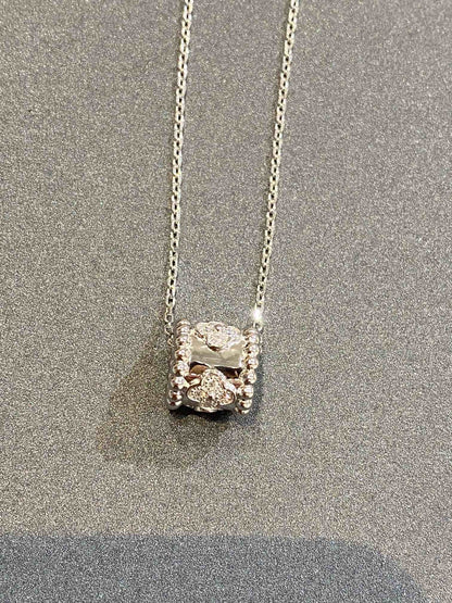 [Royal Jewellery]PERLEE PEDANT SIVLER DIAMOND NECKLACE